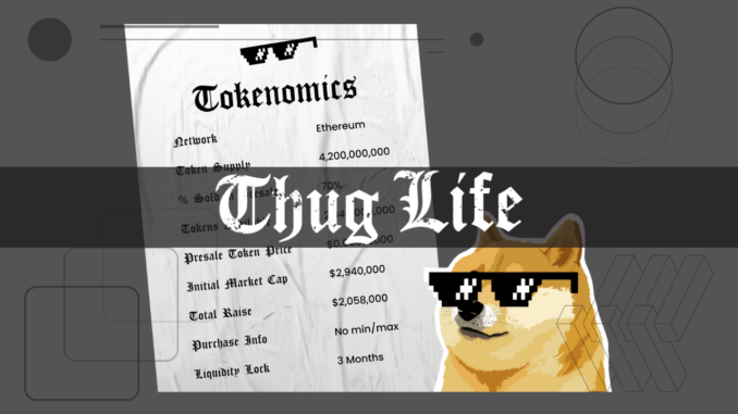 Could Thug Life Be the Next Pepe? Meme Coin Presale Raises $275k & Ends in 14 Days