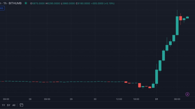 Curve Finance's CRV Token Surges 500% on Bithumb After Over $100M Exploit