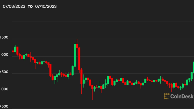 Individual Wallets Holding 1 Bitcoin Hit All-Time High as BTC Price Maintains $30K