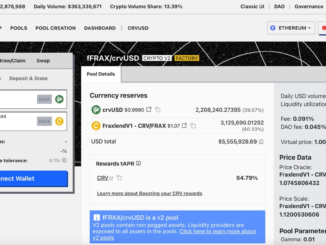 Curve's New Liquidity Pool Could Prevent Liquidation of CRV Token