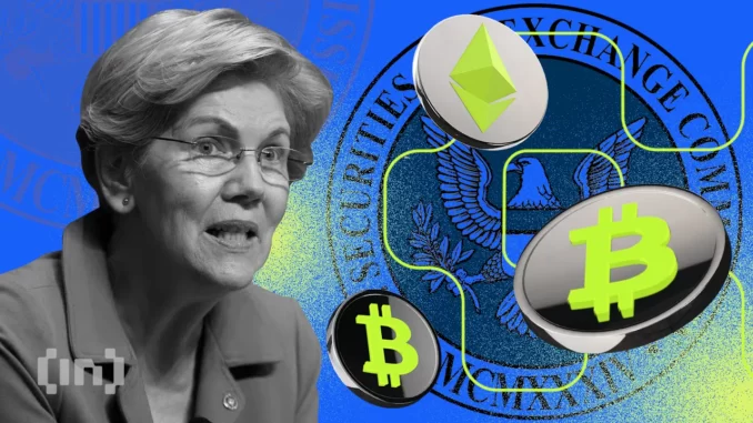 Senator Warren Strengthens Senate Backing for Crypto Money Laundering Bill 
