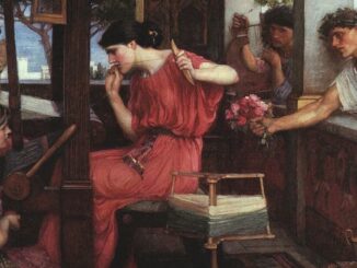 New York Stock Exchange with banner flagging ProShares Bitcoin Strategy ETF on the day it started trading.