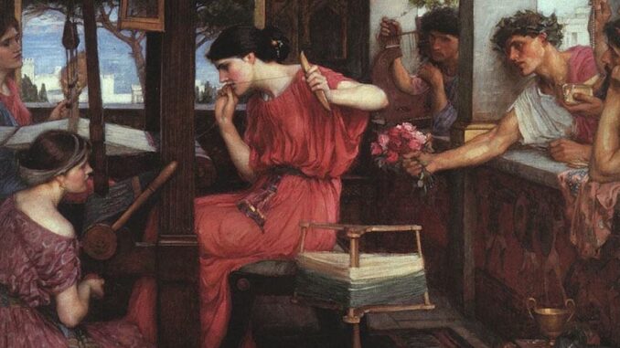 New York Stock Exchange with banner flagging ProShares Bitcoin Strategy ETF on the day it started trading.