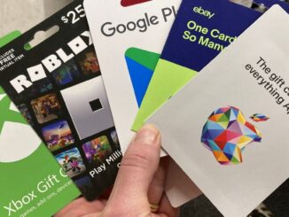 New York Stock Exchange with banner flagging ProShares Bitcoin Strategy ETF on the day it started trading.