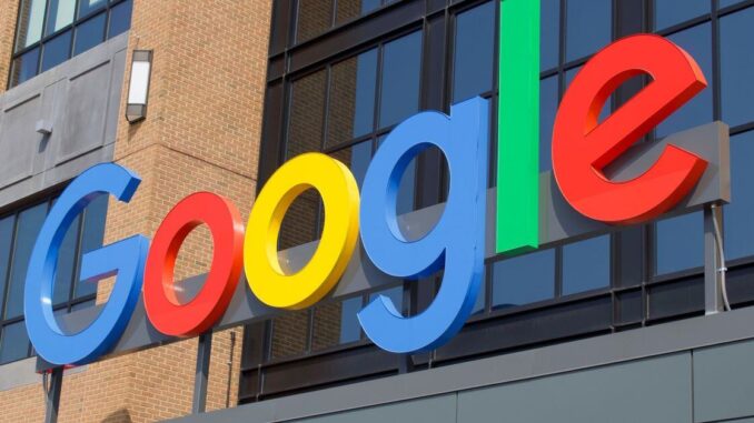 Google-Cloud-Joins-Blockchain-of-Data-Flare-as-Validator.jpeg New York Stock Exchange with banner flagging ProShares Bitcoin Strategy ETF on the day it started trading.