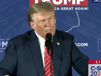 New York Stock Exchange with banner flagging ProShares Bitcoin Strategy ETF on the day it started trading.