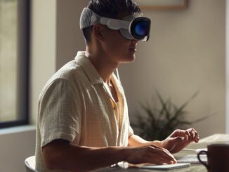 New York Stock Exchange with banner flagging ProShares Bitcoin Strategy ETF on the day it started trading.